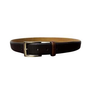 Vintage W Kleinberg signed leather belt mens size 36